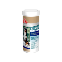 Пивные дрожжи для собак крупных пород Excel Brewers Yeast 80 таблеток,  8in1 (8в1)