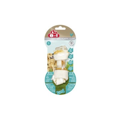 8в1 Косточка Delights Dental для чистки зубов собак, Курица, S, длина 11 см, 1 шт./уп., 8IN1
