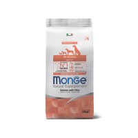 Монже Корм Dog Monoprotein для собак всех пород Лосось/Рис, 2,5 кг, Monge