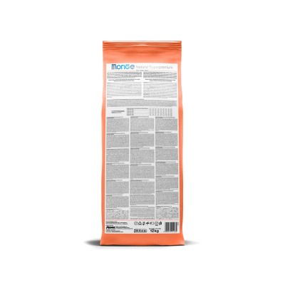 Монже Корм Dog Monoprotein для собак всех пород Лосось/Рис, 12 кг, Monge