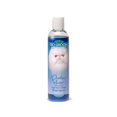 Био Грум Шампунь Purrfect White кондиционирующий для кошек светлых окрасов, 237 мл, Bio-Groom