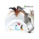 Гигви Электронная игрушка для кошек Pet Droid со звуковым чипом, 75315, Фезер Воблер , GiGwi