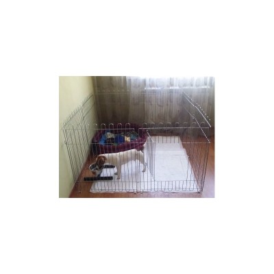 Доглэнд Вольер оцинкованный, размер секции 63*73 см, 8 секций, Dog Land