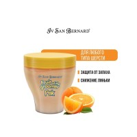 Ив Сен Бернард Маска Fruit of the Grommer Orange (Апельсин) с силиконом восстанавливающая для ослабленной, выпадающей шерсти собак, кошек, 250 мл, Iv San Bernard