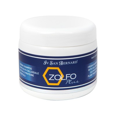Ив Сен Бернард Крем-шампунь ZOLFO PLUS для проблемной кожи и шерсти собак, кошек, с коллоидной серой, 250 мл, Iv San Bernard