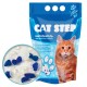 Кет Степ Наполнитель силикагелевый антибактериальный Cat Step Arctic Blue классический, 7,6 л (3,62 кг)