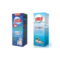Лосьон для глаз кошек, собак, кроликов, хорьков очищающий, 50 мл, Cliny (Клини)