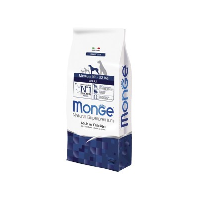 Монже Корм для собак средних пород Dog Medium, 3 кг, Monge