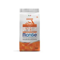 Монже Корм Dog Monoprotein для собак всех пород Утка/Рис/Картофель, 2,5 кг, Monge