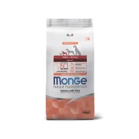 Монже Корм Dog Monoprotein Mini для собак мелких пород Лосось/Рис, 2,5 кг, Monge