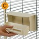 Кормушка для птиц  Brava 6, 28*10*13 см, бежевая, Ferplast