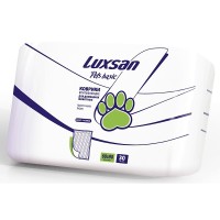 Люксан Пеленки впитывающие Pets basic, 30 шт/уп, 60*90 см, 30 шт, Luxsan