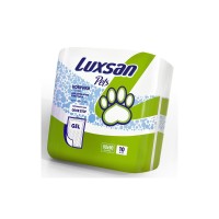 Люксан Пеленки гелевые впитывающие Pets Gel, 60*90 см, 10 шт, Luxsan