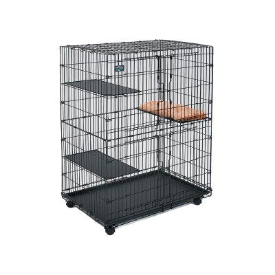 Клетка с выдвижным поддоном для кошек Cat Cage (Cat Playpen), 89*57*127 см, MidWest (Мидвест)