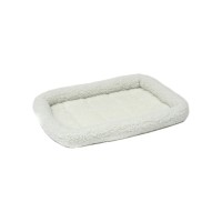 Лежанка флисовая с бортиками Pet Bed белая, 55*33 см, Midwest (Мидвест)