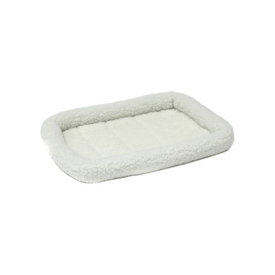 Лежанка флисовая с бортиками Pet Bed белая, 55*33 см, Midwest (Мидвест)