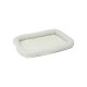 Лежанка флисовая с бортиками Pet Bed белая, 55*33 см, Midwest (Мидвест)