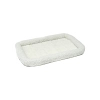Лежанка флисовая с бортиками Pet Bed белая, 61*46 см, Midwest (Мидвест)