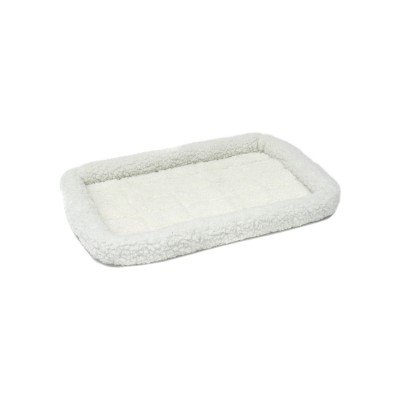 Лежанка флисовая с бортиками Pet Bed белая, 61*46 см, Midwest (Мидвест)