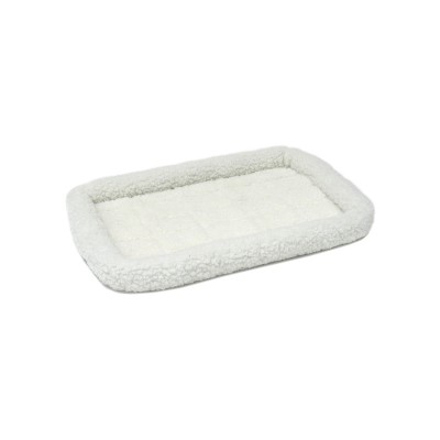 Лежанка флисовая с бортиками Pet Bed белая, 76*53 см, Midwest (Мидвест)