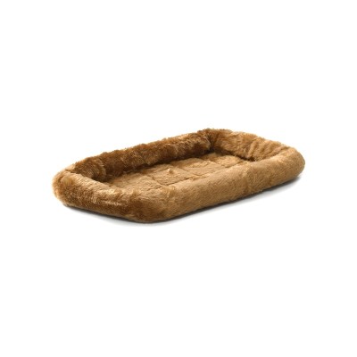 Лежанка Pet Bed с бортиком рыже-коричневая, 56*33 см, Midwest (Мидвест)