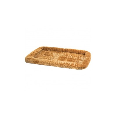 Лежанка Pet Bed с бортиком рыже-коричневая, 56*33 см, Midwest (Мидвест)