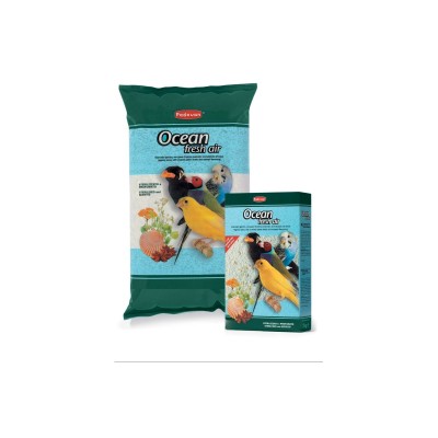 Песок для птиц Ocean fresh air с раковинами моллюсков, 1 кг, Padovan (Падован)