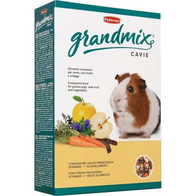Падован Корм Grandmix Cavie комплексный основной для морских свинок, 850 г, Padovan
