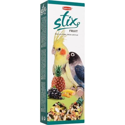 Крекеры Stix Fruit для средних попугаев Фрукты 2 шт/уп, 100 г, Padovan (Падован)
