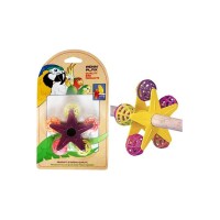 Игрушка для птиц Звездочка с погремушками, 8*3 см, Penn-Plax (Пенн Плекс)