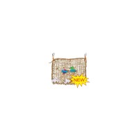 Игрушка для птиц Плетеная сеть для лазания, 35*35 см, Penn Plax (Пенн Плекс)