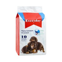 Эвридей Приучающие гелевые пеленки для животных, 60*90 см,  30 шт, EveryDay