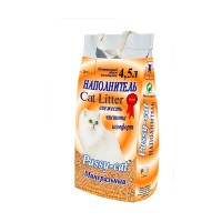 Пусси-Кет Наполнитель для туалета кошек, минеральный, 4,5 л, Pussy-Cat