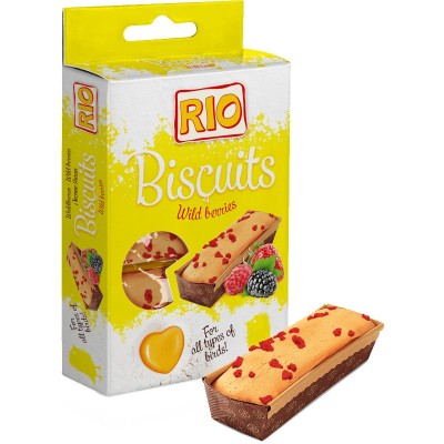 Бисквиты для птиц Лесные ягоды 5шт/30г, Rio (Рио)