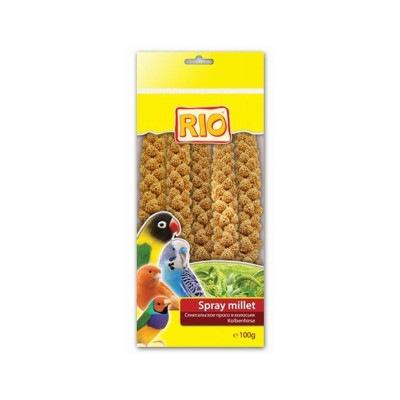 Сенегальское просо в колосьях для птиц 100 г, RIO (Рио)
