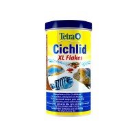 Тетра Корм Cichlid XL Flakes для всех видов цихлид, крупные хлопья, 1 литр, Tetra