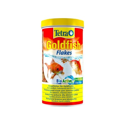 Тетра Корм Goldfish Food для золотых рыбок, хлопья, 1 литр, Tetra