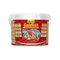 Тетра Корм Goldfish Food для золотых рыбок, хлопья, 10 л (ведро), Tetra