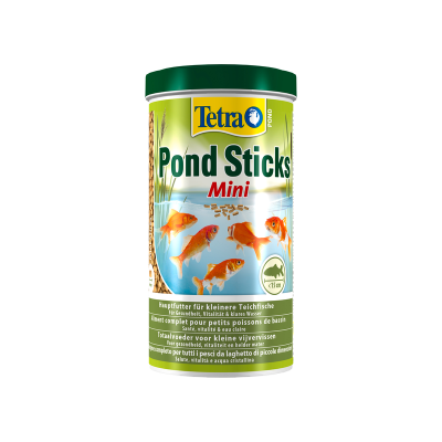 Тетра Корм Pond Sticks Mini для мелких прудовых рыб, мини-палочки, 1 л, Tetra