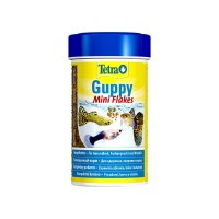 Тетра Корм Tetra Guppy для всех видов гуппи, хлопья, 100 мл, Tetra