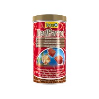 Тетра Корм Tetra Red Parrot для красных попугаев, 1 л, Tetra