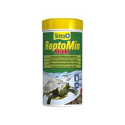 Тетра Корм ReptoMin в палочках для водных черепах, 250 мл, Tetra