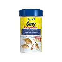 Тетра Корм TetraCory Shrimp Wafers пластинки(таблетки) для сомиков-коридорасов и плекостомусов, с добавлением креветок, 100 мл, Tetra