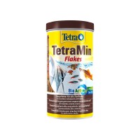 Тетра Корм TetraMin Flakes для всех видов рыб, хлопья, 1 литр, Tetra