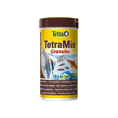Тетра Корм TetraMin Granule для всех видов тропических рыб, гранулы, 250 мл, Tetra