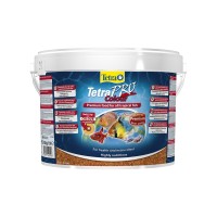 Тетра Корм TetraPro Colour для улучшения окраса всех видов рыб, чипсы, 10 л, Tetra