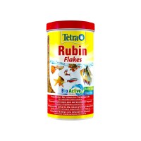 Тетра Корм TetraRubin для улучшения окраса всех видов рыб, хлопья, 1 литр, Tetra