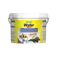 Тетра Корм TetraWafer Mix в виде чипсов с добавлением креветок для травоядных, хищных, донных рыб и ракообразных, 3,6 л, Tetra