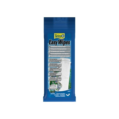Тетра Чистящие салфетки Tetra Easy Wipes, 10 шт (для очистки стекол внутри и снаружи аквариума), Tetra