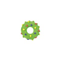Трикси Игрушка Кольцо игольчатое для собак 8 см, в ассортименте, латекс, Trixie